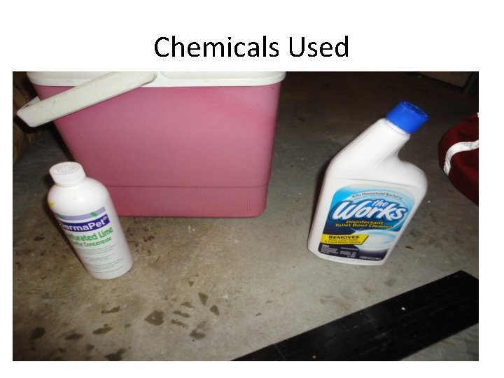 Chemicals Used 