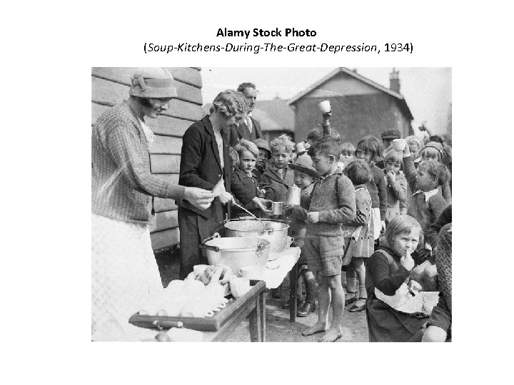 Alamy Stock Photo (Soup-Kitchens-During-The-Great-Depression, 1934) 