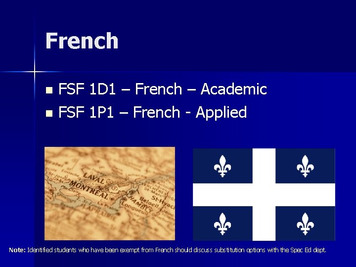French FSF 1 D 1 – French – Academic n FSF 1 P 1