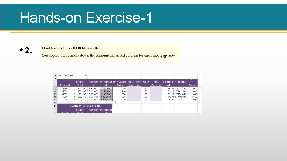 Hands-on Exercise-1 • 2. 