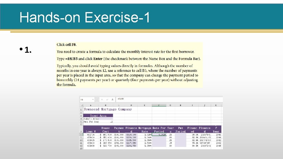 Hands-on Exercise-1 • 1. 