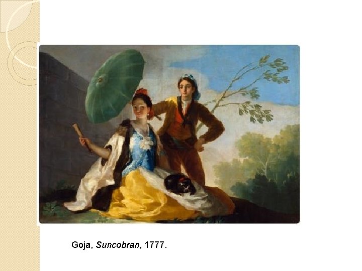 Goja, Suncobran, 1777. Goja, Suncobran, 1777.