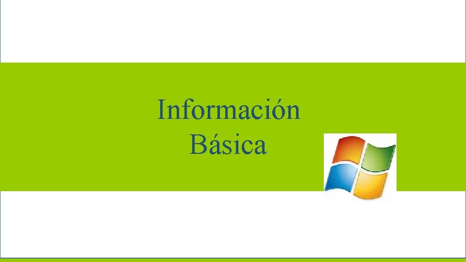 Información Básica 