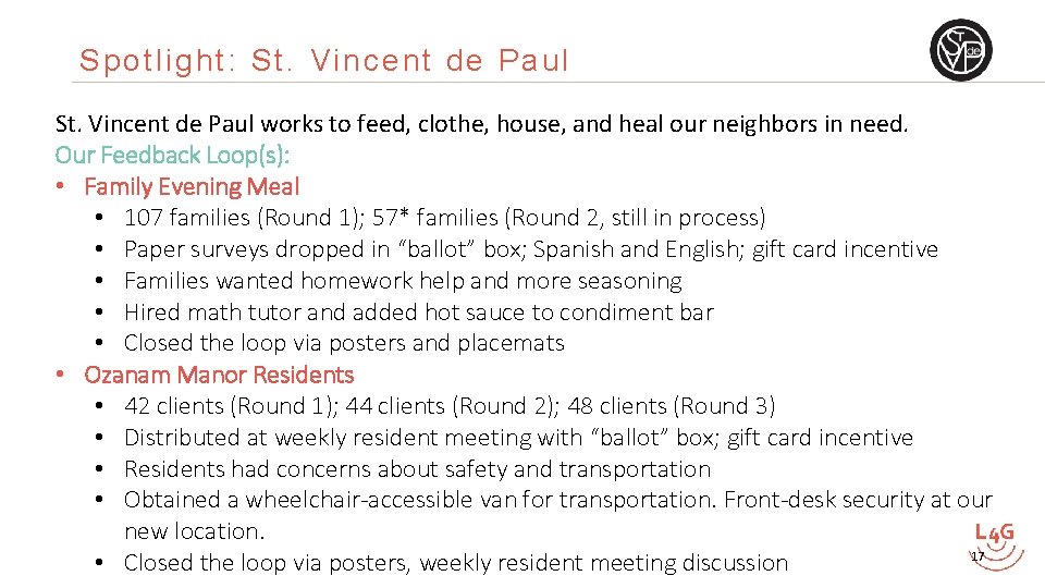 Spotlight: St. Vincent de Paul works to feed, clothe, house, and heal our neighbors