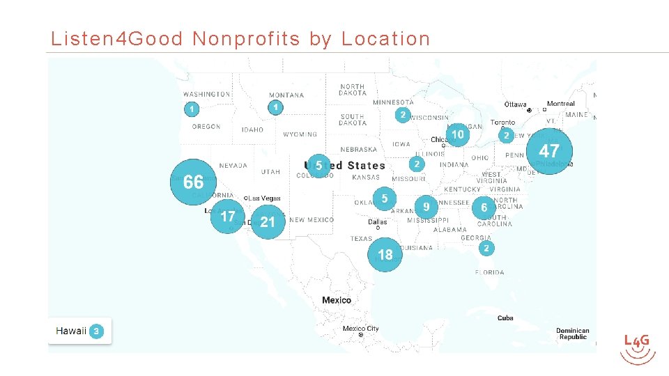 Listen 4 Good Nonprofits by Location 