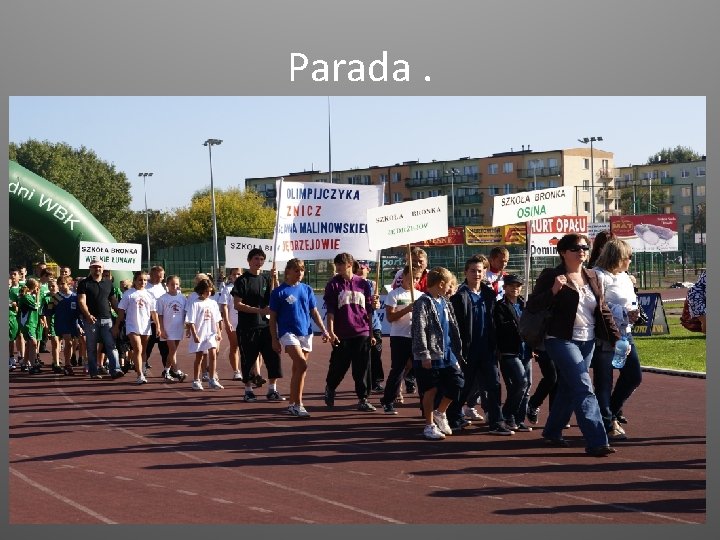 Parada. 