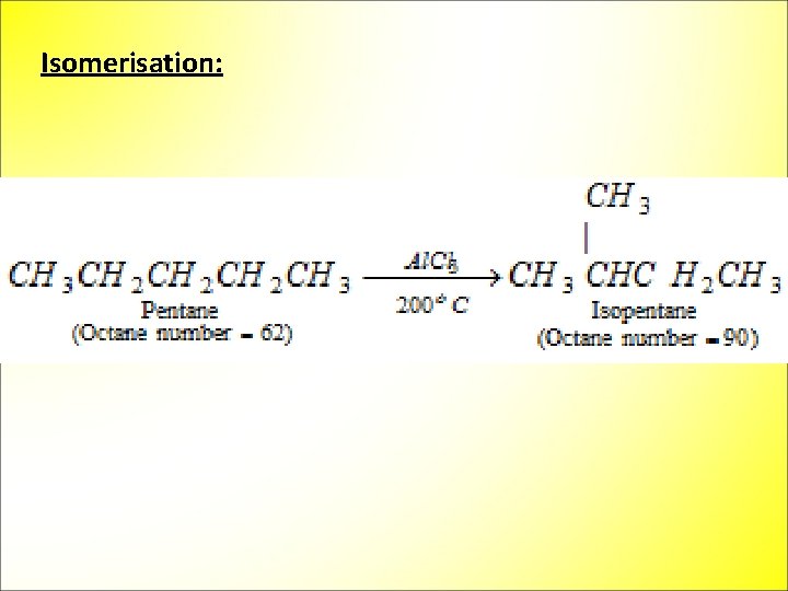 Isomerisation: 