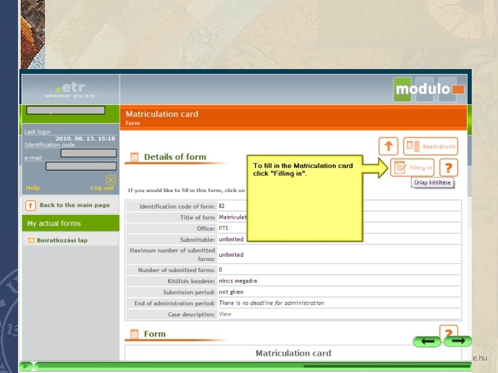 www. medschool. pte. hu www. medschool. pte. hu