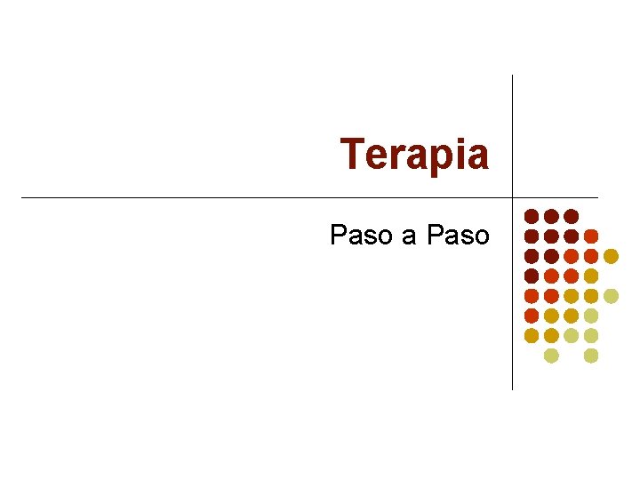 Terapia Paso 