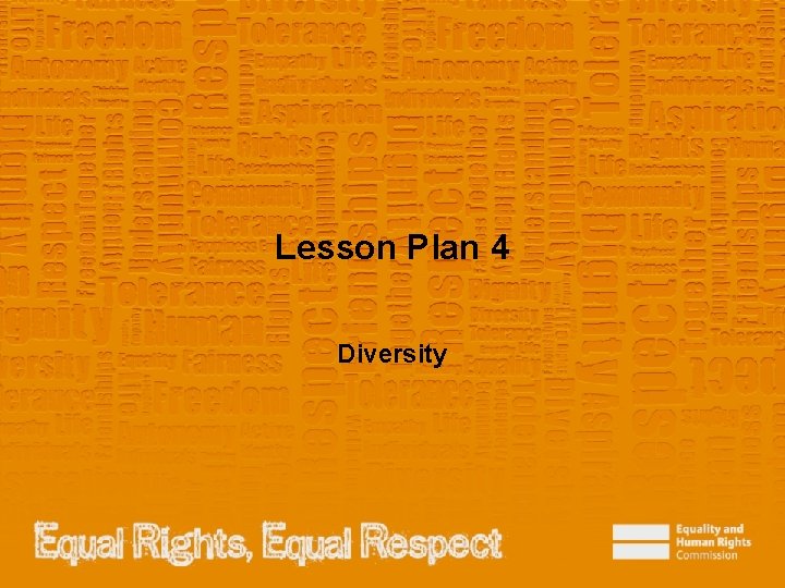 Lesson Plan 4 Diversity 