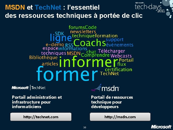 MSDN et Tech. Net : l’essentiel des ressources techniques à portée de clic Portail MSDN et Tech. Net : l’essentiel des ressources techniques à portée de clic Portail