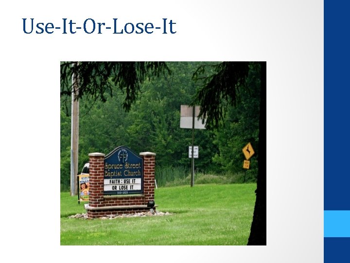 Use-It-Or-Lose-It 