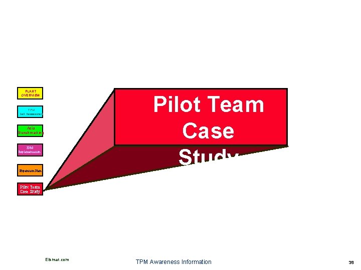 PLANT OVERVIEW Pilot Team Case Study TPM Self Assessment Asia Benchmarking TPM Implementation Expansion