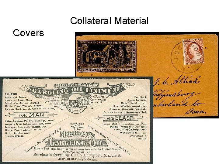 Collateral Material Covers Collateral Material Covers