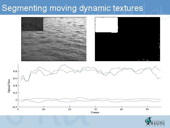 Segmenting moving dynamic textures 
