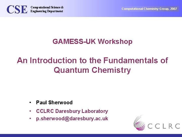 CSE COMPUTATIONAL SCIENCE AND ENGINEERING visual data 3