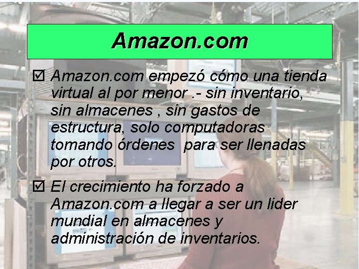 Amazon. com þ Amazon. com empezó cómo una tienda virtual al por menor. - Amazon. com þ Amazon. com empezó cómo una tienda virtual al por menor. -