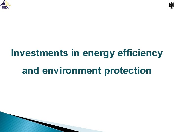 Investments in energy efficiency and environment protection 