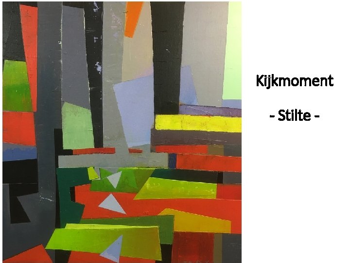 Kijkmoment - Stilte - 