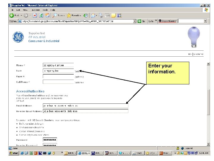 Enter your information. 12 / GE Title or job number / 11/23/2020 Enter your information. 12 / GE Title or job number / 11/23/2020