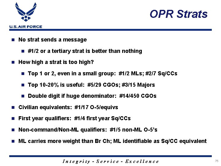 OPR Strats No strat sends a message #1/2 or a tertiary strat is better