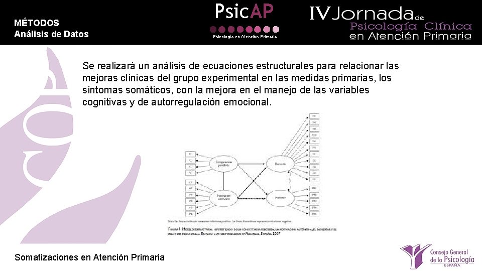 MÉTODOS Análisis de Datos Psic. AP Análisis de datos Psicología en Atención Primaria Se