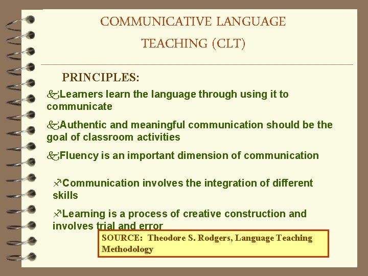 A presentation by Elena Chiaburu What is language