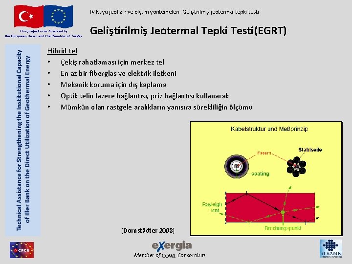 IV Kuyu jeofizik ve ölçüm yöntemeleri- Geliştrilmiş jeotermal tepki testi This project is co-financed