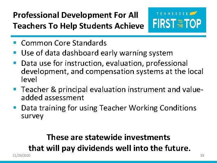 Professional Development For All Teachers To Help Students Achieve § Common Core Standards §