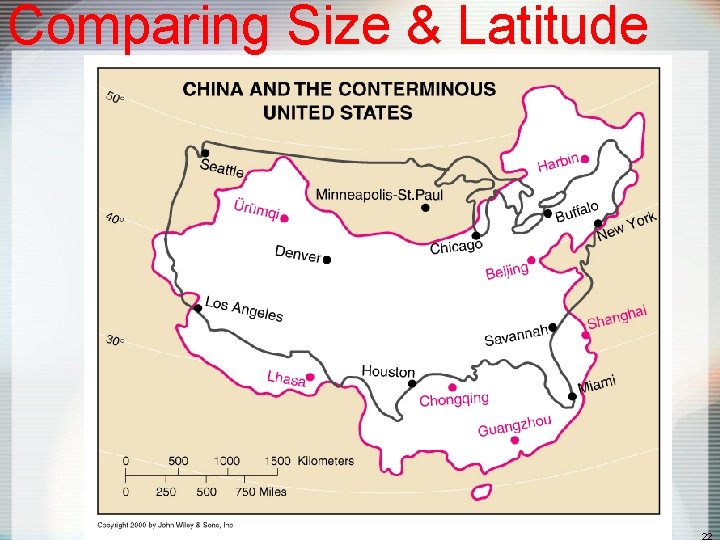 Comparing Size & Latitude 