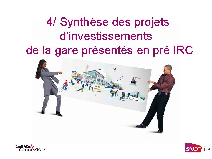 4/ Synthèse des projets d’investissements de la gare présentés en pré IRC | 24