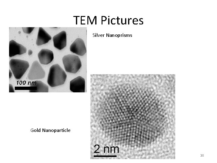 TEM Pictures Silver Nanoprisms Gold Nanoparticle 38 