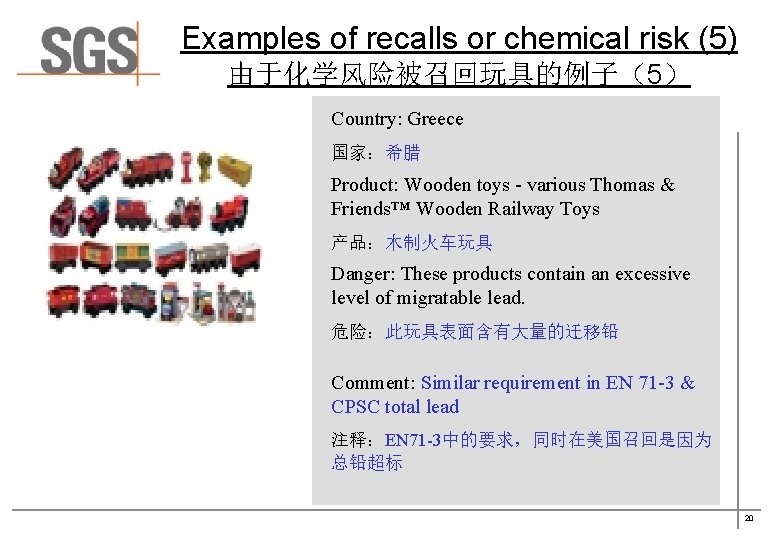 Physical Problem N Examples Of Recalls For Physical