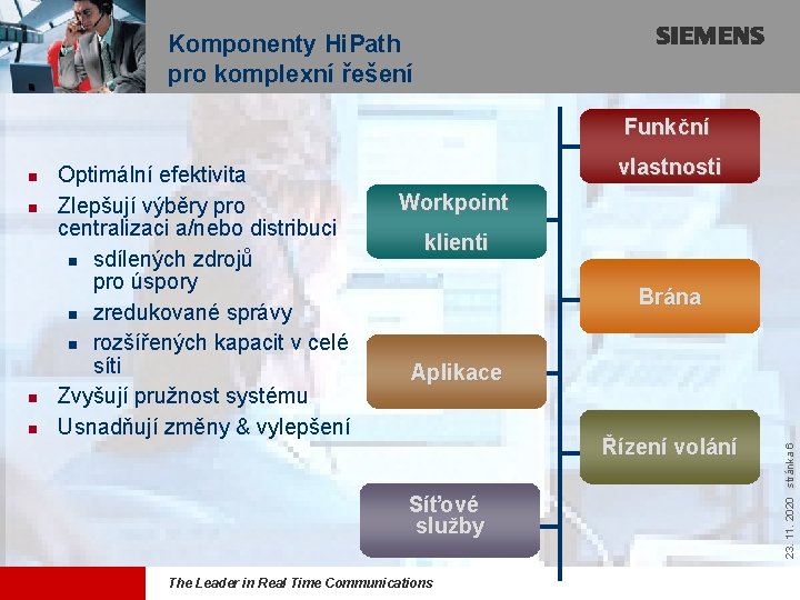 Komponenty Hi. Path pro komplexní řešení Funkční n n n Optimální efektivita Zlepšují výběry