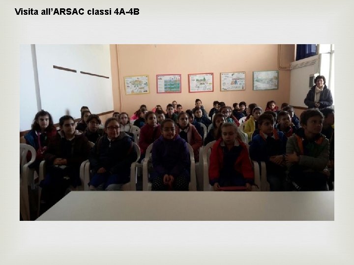 Visita all’ARSAC classi 4 A-4 B 