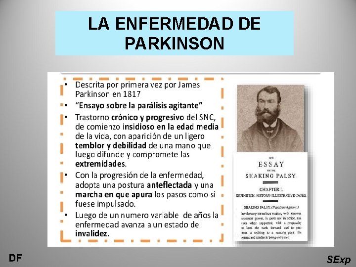 LA ENFERMEDAD DE PARKINSON DF SExp 