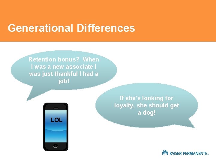 Generational Differences Retention bonus? When I was a new associate I was just thankful Generational Differences Retention bonus? When I was a new associate I was just thankful