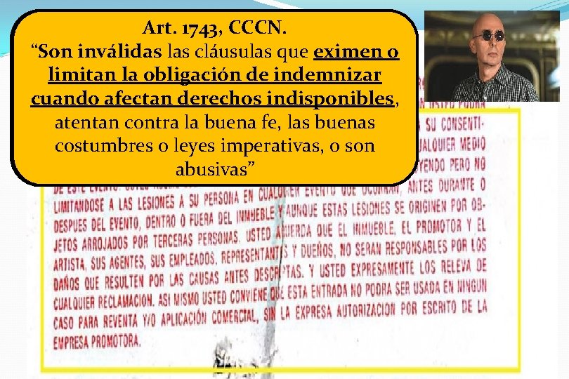 961. Art. 1743, CCCN. Los contratos deben celebrarse, que interpretarse “Son inválidas las cláusulas