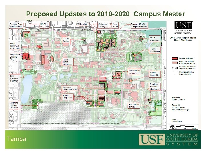 Proposed Updates to 2010 -2020 Campus Master Plan Tampa 