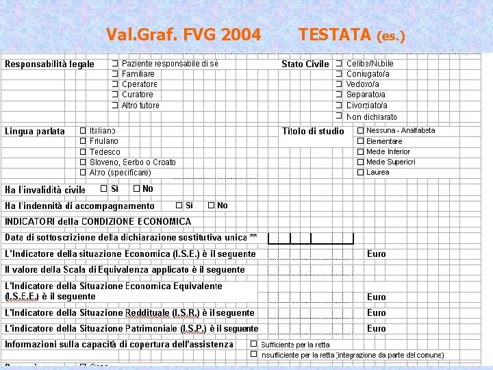 Val. Graf. FVG 2004 TESTATA (es. ) 