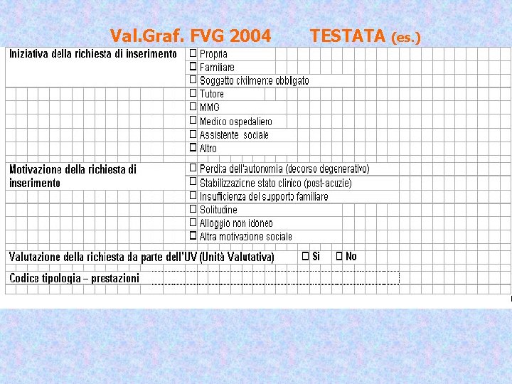 Val. Graf. FVG 2004 TESTATA (es. ) 