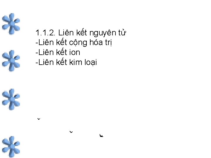 1. 1. 2. Liên kết nguyên tử -Liên kết cộng hóa trị -Liên 1. 1. 2. Liên kết nguyên tử -Liên kết cộng hóa trị -Liên