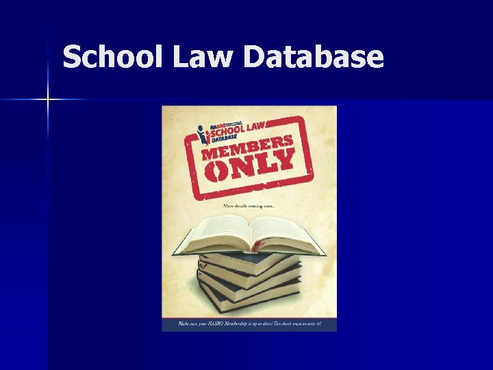 School Law Database 