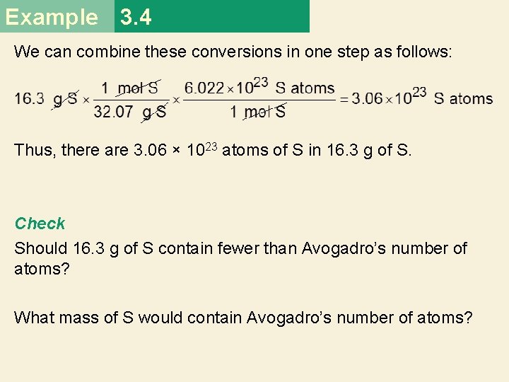 Example 3. 4 We can combine these conversions in one step as follows: Thus,