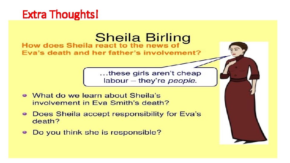 Extra Thoughts! Extra Thoughts!