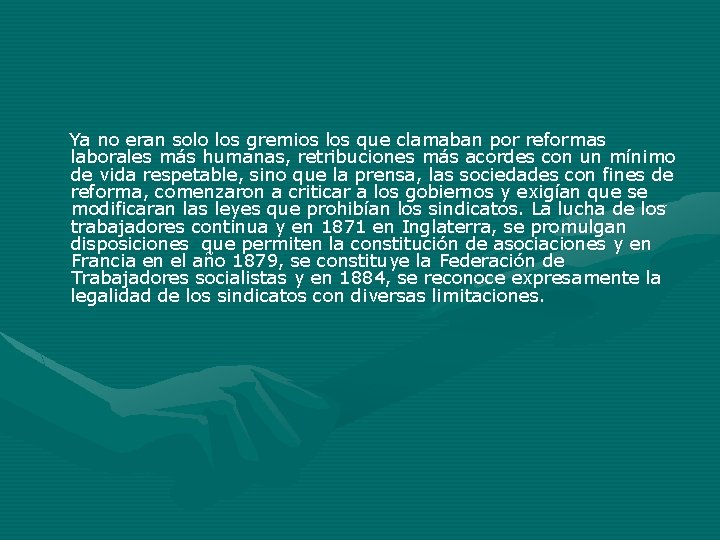Ya no eran solo los gremios los que clamaban por reformas laborales más humanas, Ya no eran solo los gremios los que clamaban por reformas laborales más humanas,