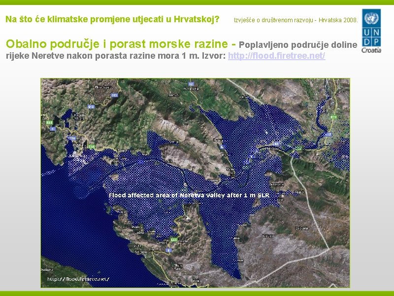 Na što će klimatske promjene utjecati u Hrvatskoj? Izvješće o društvenom razvoju - Hrvatska