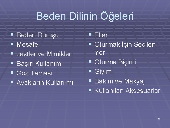 Beden Dl 1 Beden Dili Beden Dili Duygu