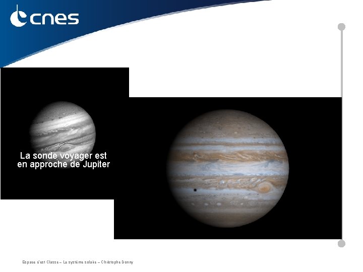 La sonde voyager est en approche de Jupiter Espace c’est Classe – Le système