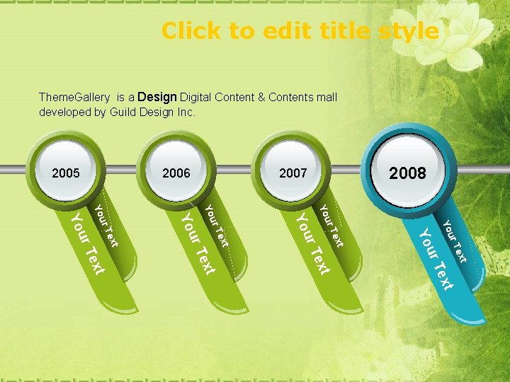 Click to edit title style Theme. Gallery is a Design Digital Content & Contents